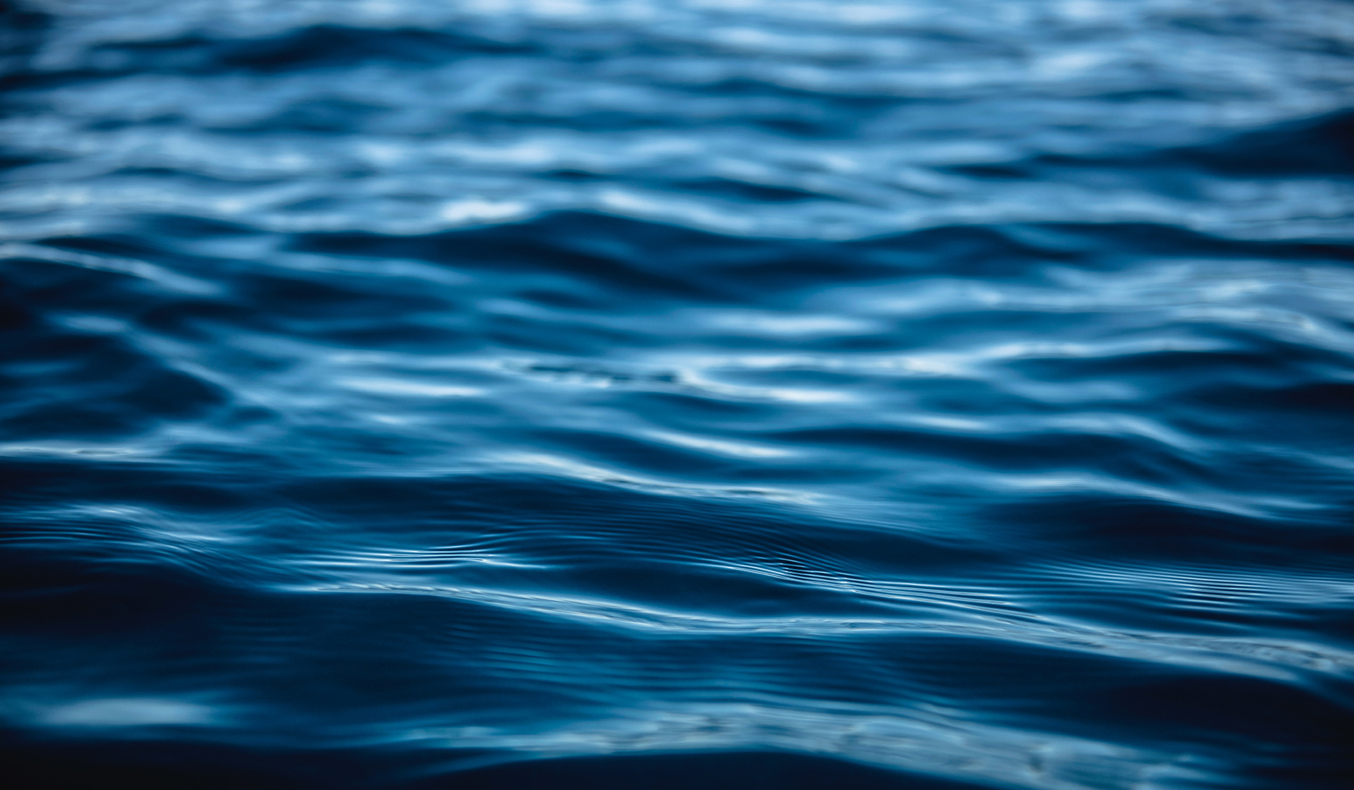 close up of water ripples